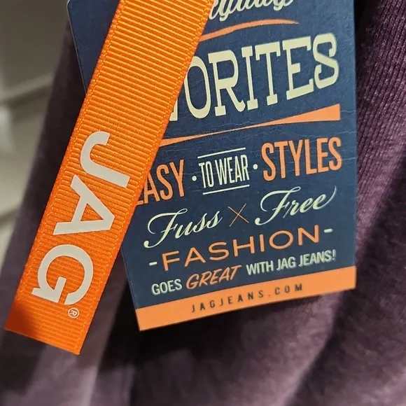 Jag Jeans Purple-Plum Belle Sweatshirt - Picture 11 of 16